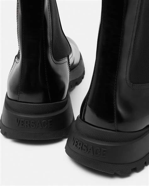 versace chelsea boots mens|Versace sartorial boots.